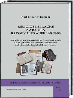 cover image of RELIGIÖSE SPRACHE ZWISCHEN BAROCK UND AUFKLÄRUNG